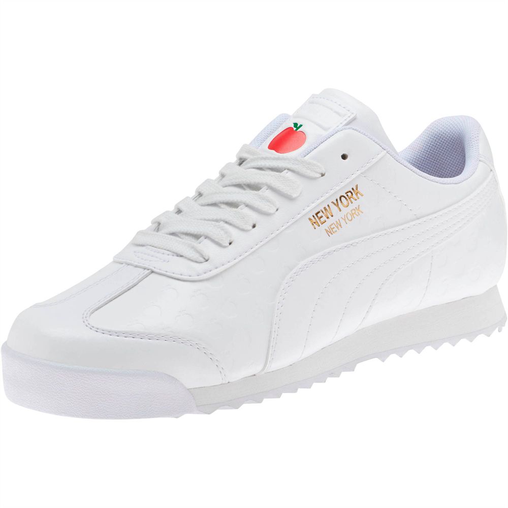 Puma Roma NYC Apple Női Sportcipő - Fehér ( Hungary - YJEFQ5328 )
